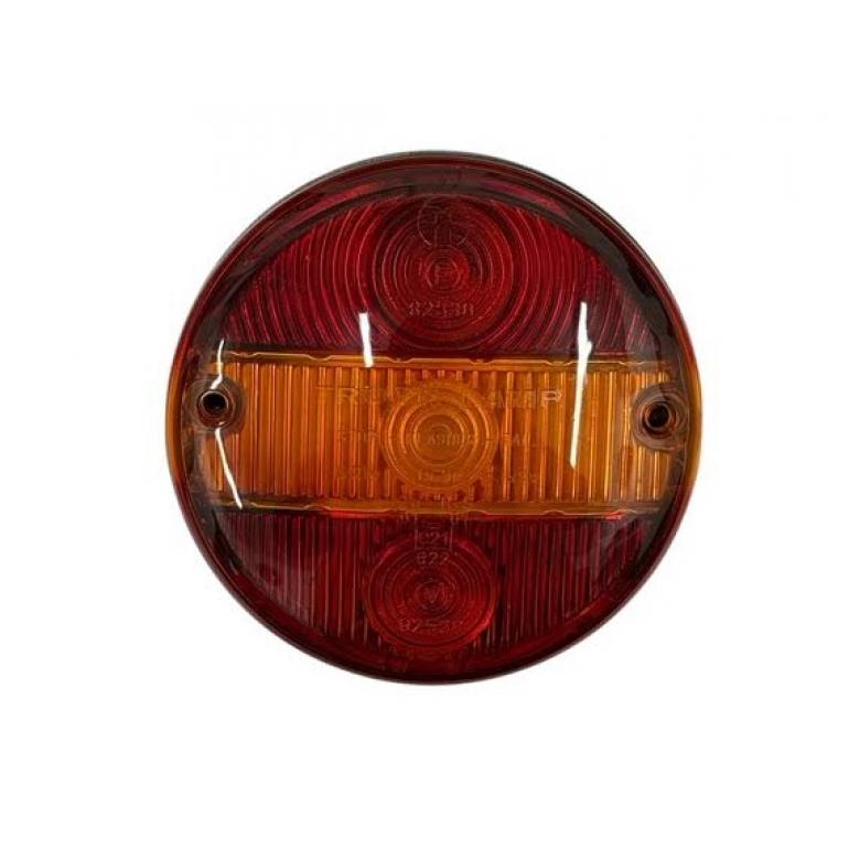 REAR 'HAMBURGER STYLE TAIL LAMP WITH NUMBER PLATE LAMP