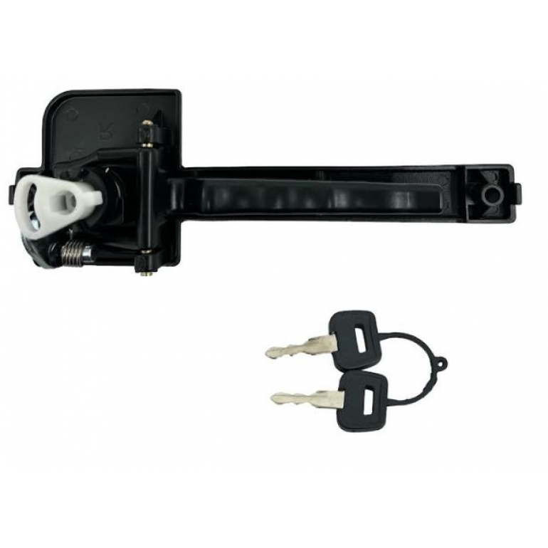 FRONT OUTER DOOR HANDLE & LOCK SET DRIVER SIDE RH