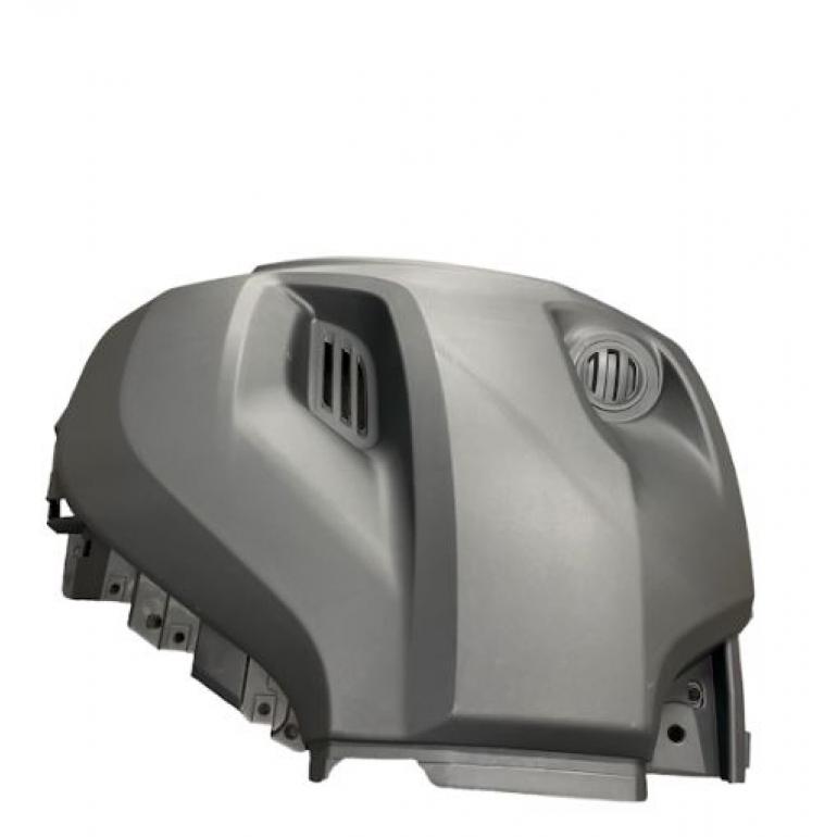 DARK GREY FRONT BUMPER CORNER WITHOUT FOG LAMP HOLES PASSENGER SIDE LH