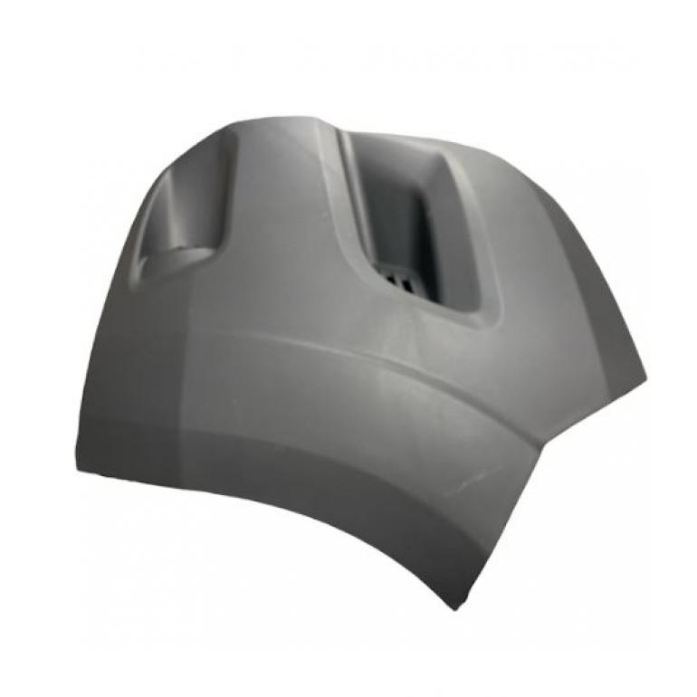 DARK GREY FRONT BUMPER CORNER WITHOUT FOG LAMP HOLES PASSENGER SIDE LH