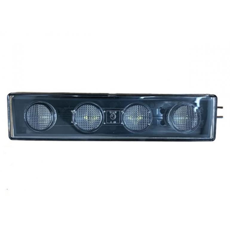 LED CLEAR SUNVISOR MARKER LAMP & WIRING LOOM FITS RH OR LH