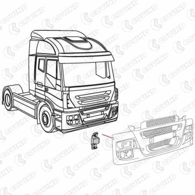 AMBER SIDE REPEATER LAMP DRIVER SIDE RH
