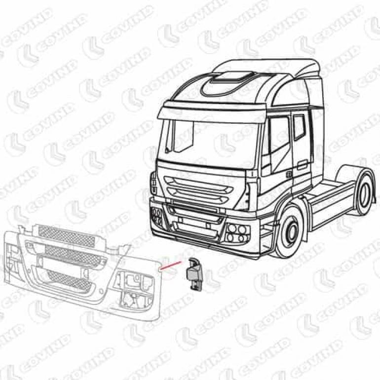 AMBER SIDE REPEATER LAMP PASSENGER SIDE LH