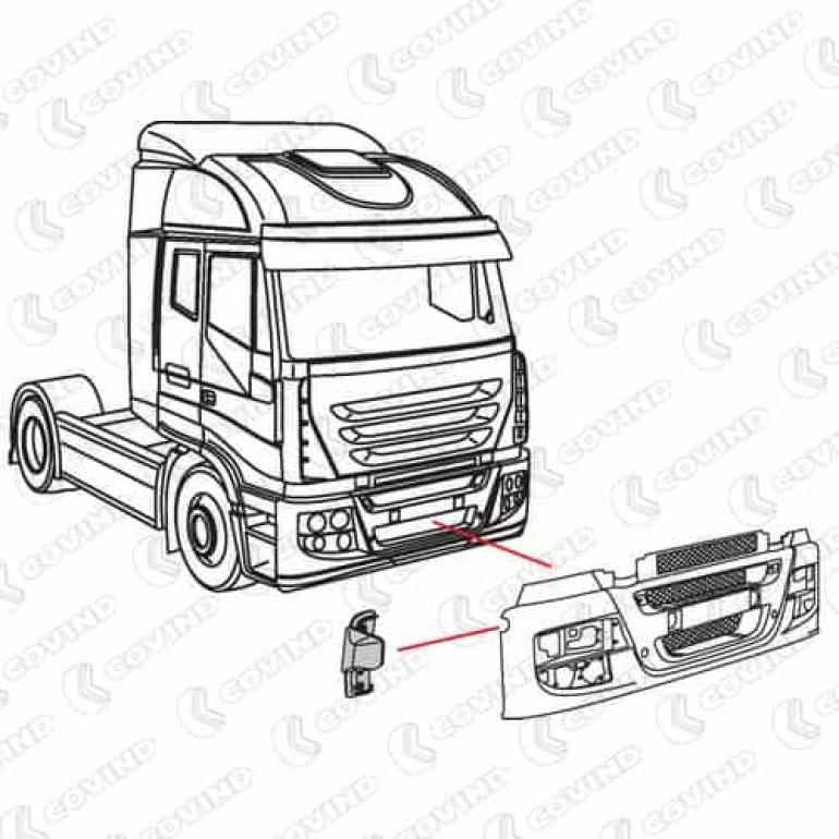 AMBER SIDE REPEATER LAMP DRIVER SIDE RH