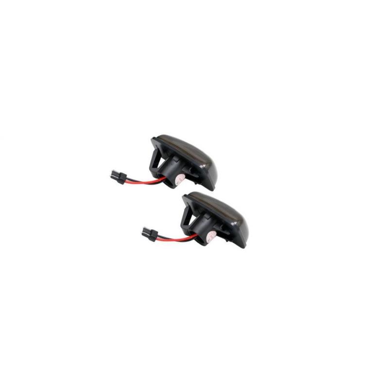 LED SMOKED 'DYNAMIC SIDE REPEATER LAMPS FITS RH & LH (PAIR)