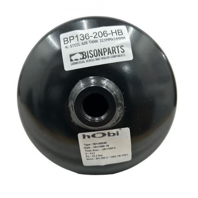 STEEL AIR TANK RESERVOIR 4 LITRES