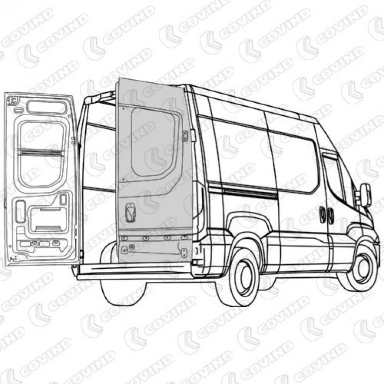 REAR DOOR SHELL DRIVER SIDE RH