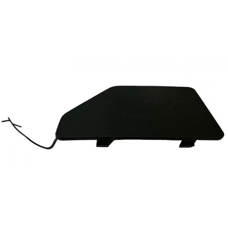 BLACK FRONT BUMPER BLANK COVER DRIVER SIDE RH