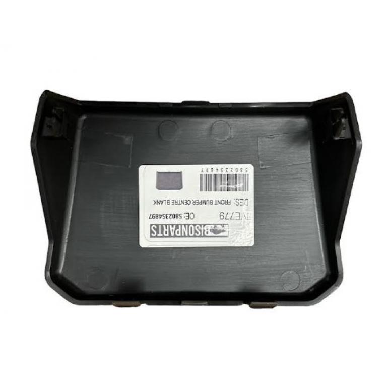 BLACK FRONT BUMPER CENTRE BLANK