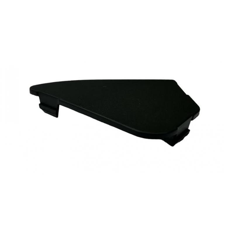 BLACK FRONT BUMPER BLANK COVER DRIVER SIDE RH