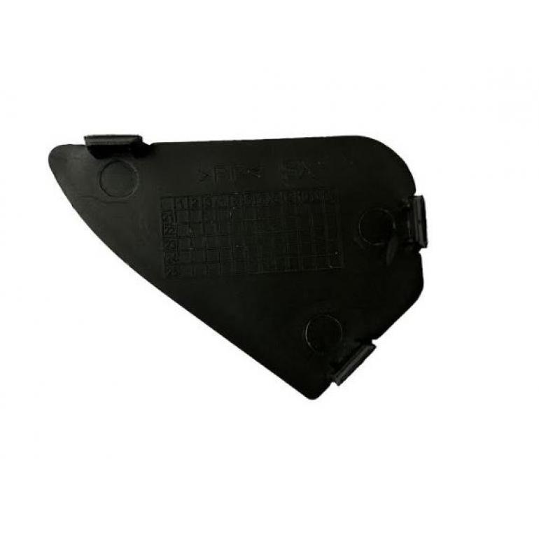 BLACK FRONT BUMPER BLANK COVER DRIVER SIDE RH