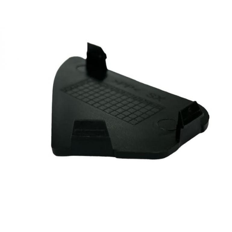 BLACK FRONT BUMPER BLANK COVER DRIVER SIDE RH