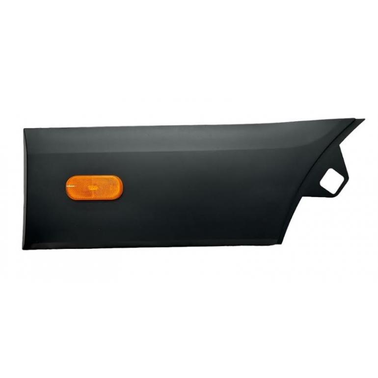 BLACK FORWARD REAR SIDE MOULDING PANEL PASSENGER SIDE LH