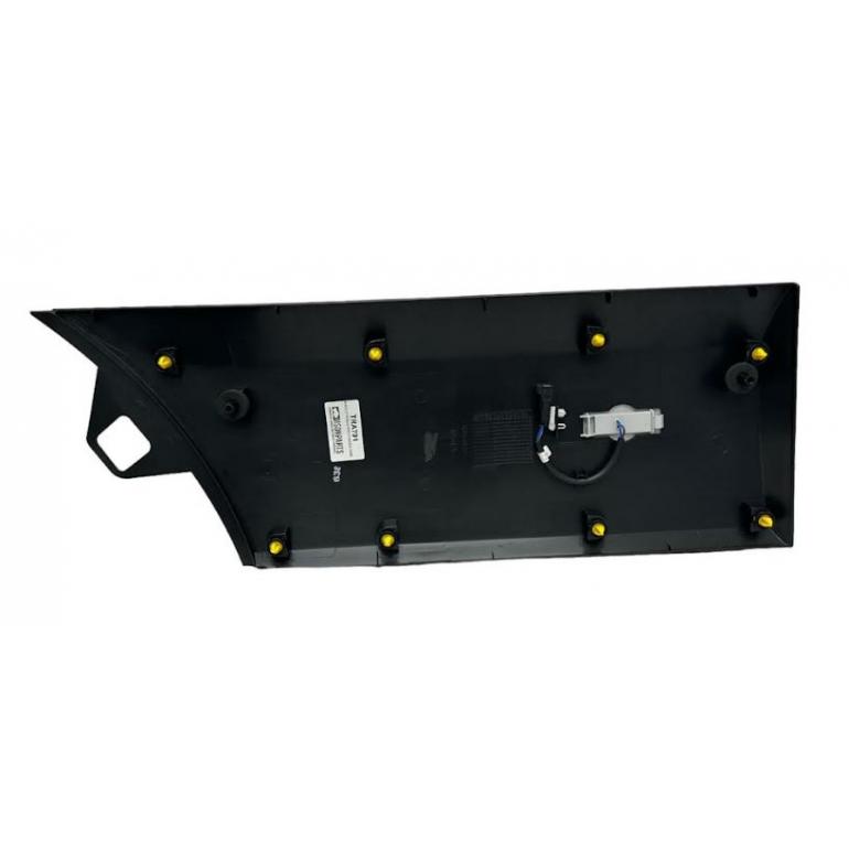 BLACK FORWARD REAR SIDE MOULDING PANEL PASSENGER SIDE LH