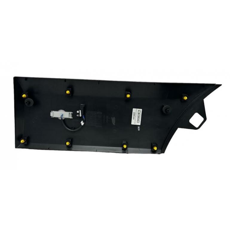 BLACK FORWARD REAR SIDE MOULDING PANEL DRIVER SIDE RH