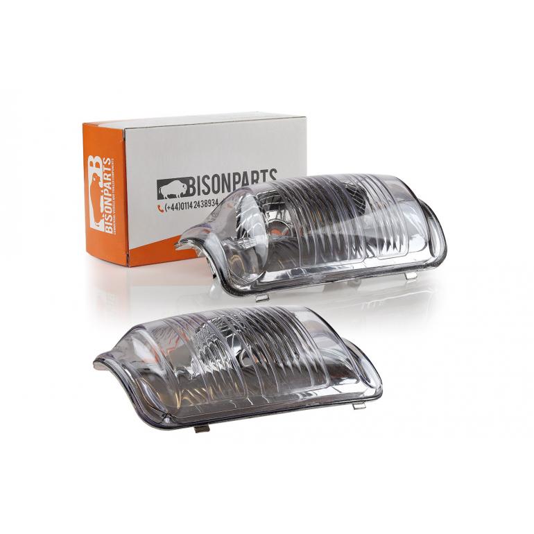 5w CLEAR DOOR WING MIRROR INDICATORS RH & LH (PAIR)