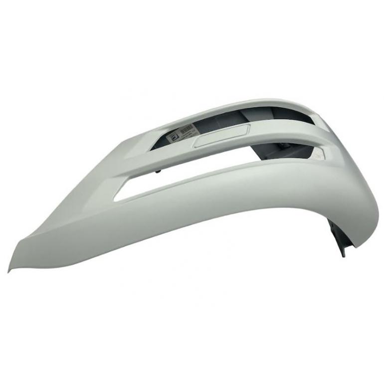 PRIMED FRONT BUMPER CORNER WITHOUT HEADLAMP WASHER PASSENGER SIDE LH