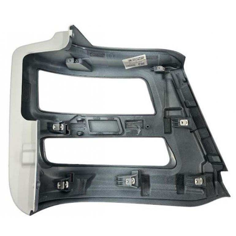 PRIMED FRONT BUMPER CORNER WITHOUT HEADLAMP WASHER PASSENGER SIDE LH