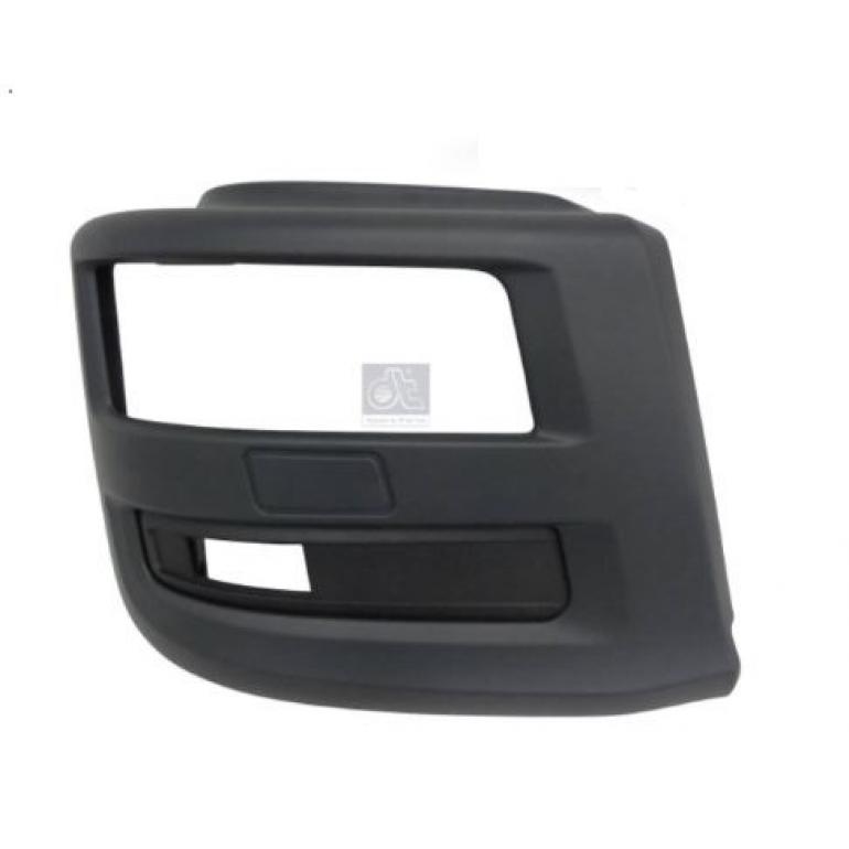GREY FRONT BUMPER CORNER DRIVER SIDE RH