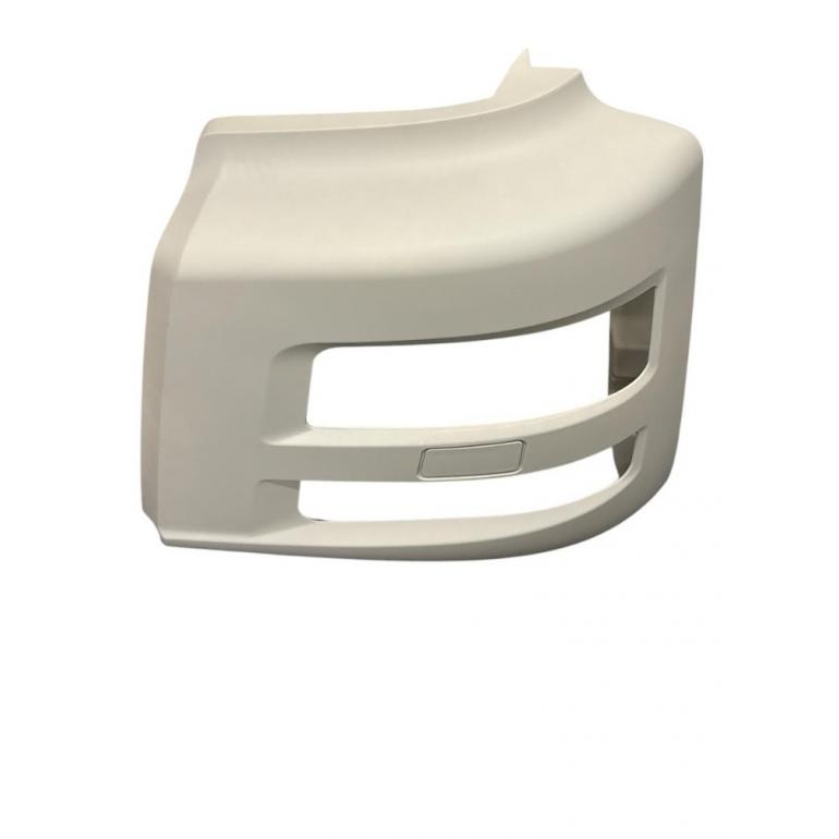 PRIMED FRONT BUMPER CORNER WITHOUT HEADLAMP WASHER PASSENGER SIDE LH
