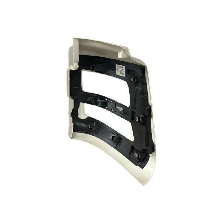 PRIMED FRONT BUMPER CORNER WITHOUT HEADLAMP WASHER PASSENGER SIDE LH