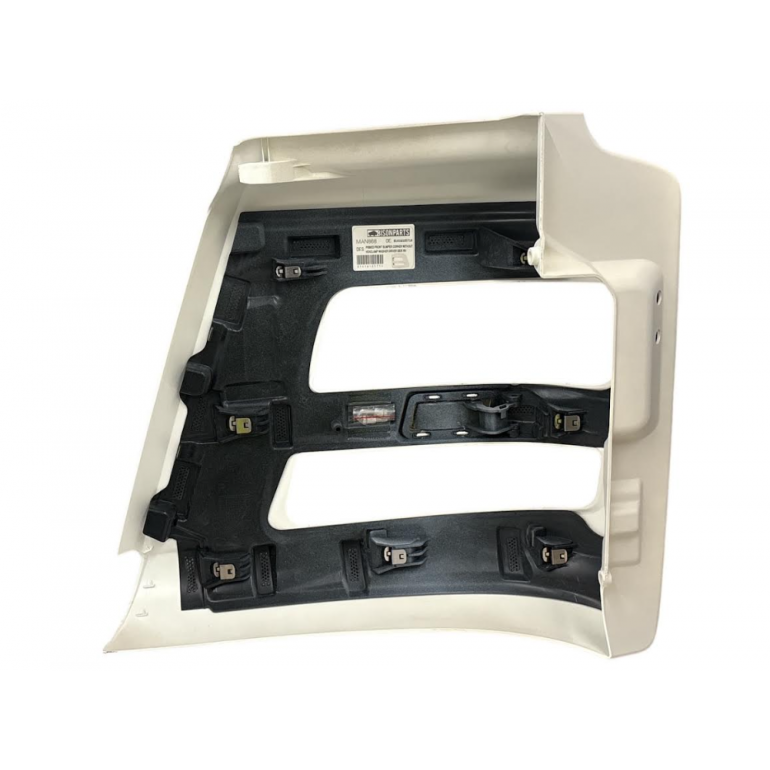 PRIMED FRONT BUMPER CORNER WITHOUT HEADLAMP WASHER DRIVER SIDE RH