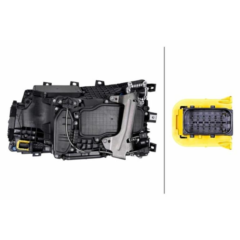 LED ELECTRIC ADJUST HEADLAMP WITH LED DTRL DRIVER SIDE RH