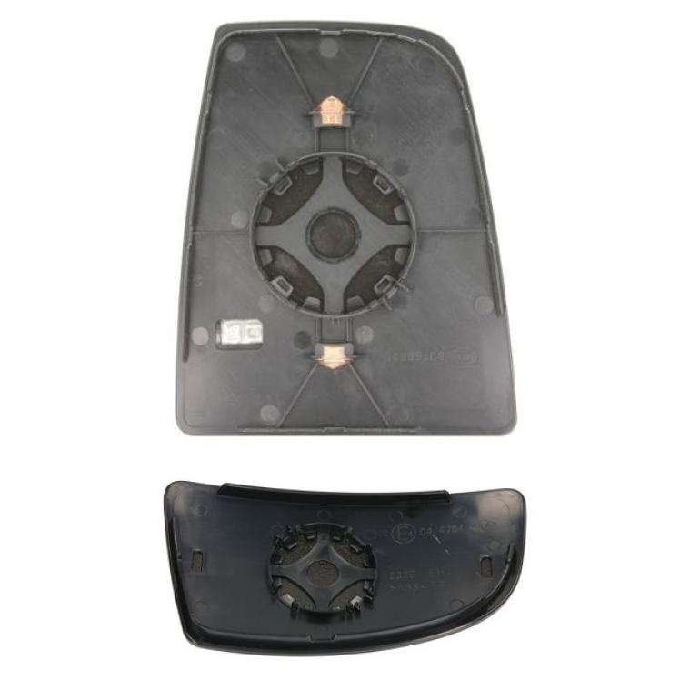HEATED UPPER & LOWER DOOR WING MIRROR GLASS PASSENGER SIDE LH
