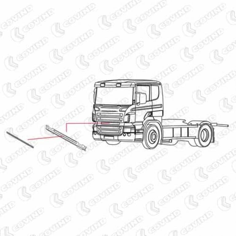 CENTRE GRILLE PANEL MESH INSERT