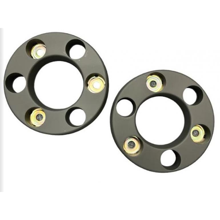 6 HOLE WHEEL HUB TRIM COVERS (PAIR)
