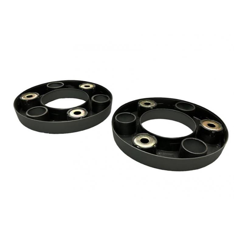 6 HOLE WHEEL HUB TRIM COVERS (PAIR)