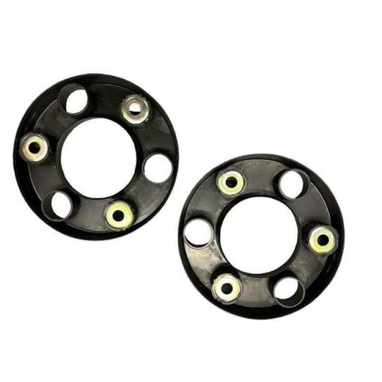 6 HOLE WHEEL HUB TRIM COVERS (PAIR)