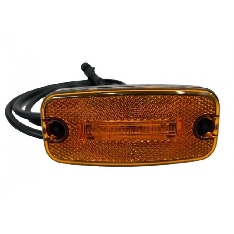 thumbnail image 2 of Full LED Amber Yellow Side Marker Lights For 2010-2013 Mercedes E350 E400 E550 E63 W212 (Pair) 2 of 5