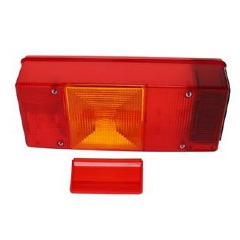 REAR COMBINATION TAIL LAMP LENS (C/W FOG)