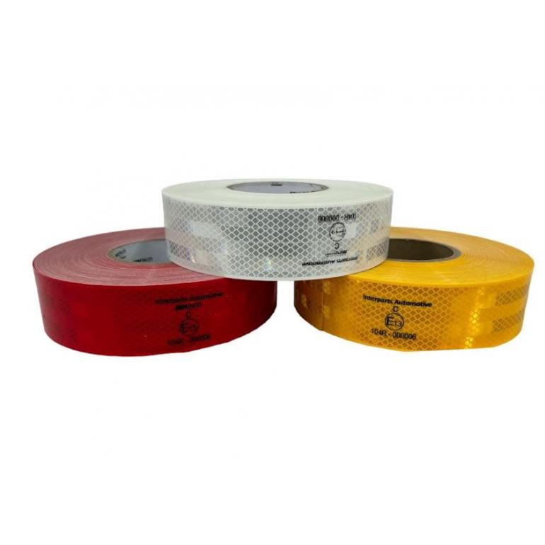 WHITE REFLECTIVE CONSPICUITY TAPE 50 METRES