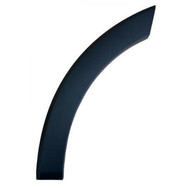 BLACK FRONT WHEEL ARCH MOULDING PANEL REAR SECTION DRIVER SIDE RH