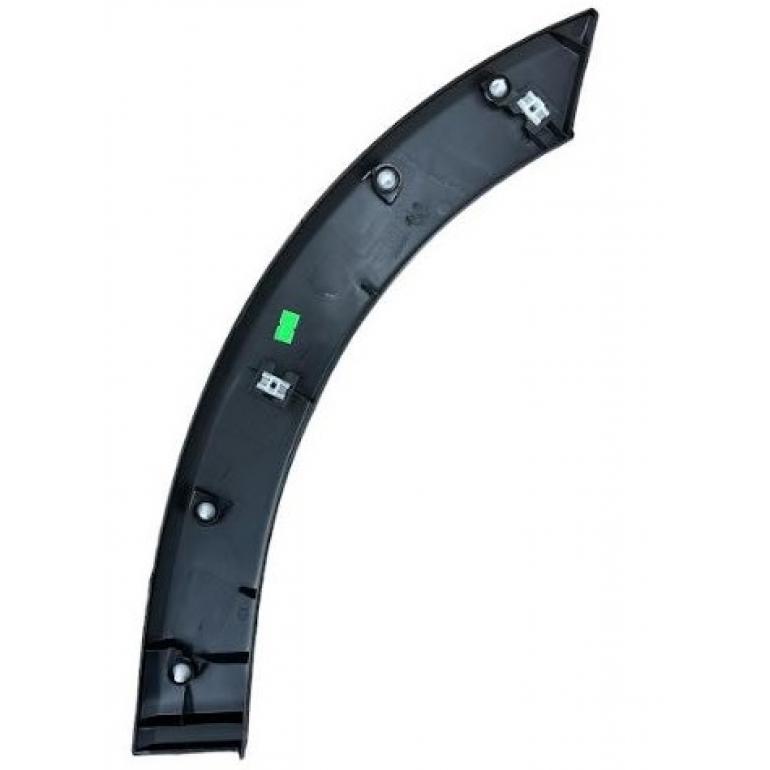 BLACK FRONT WHEEL ARCH MOULDING PANEL REAR SECTION PASSENGER SIDE LH