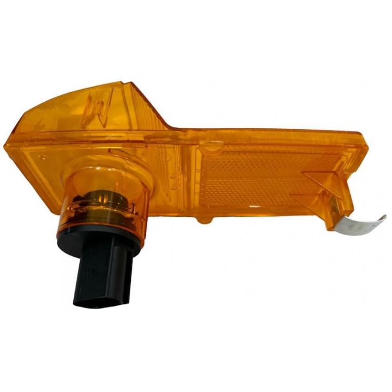 AMBER STEPWELL SIDE REPEATER LAMP & BULB HOLDER