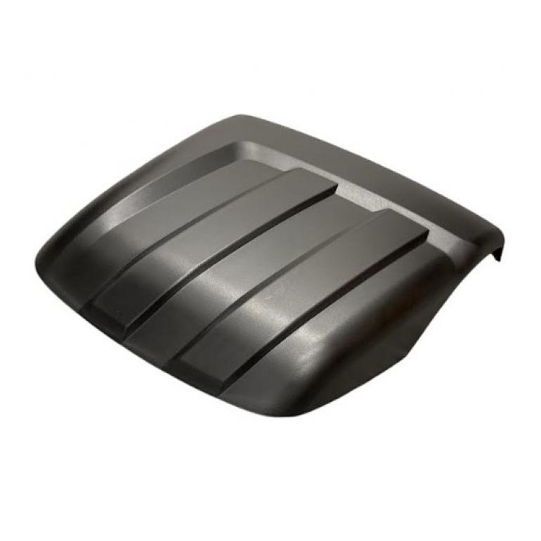 'GROOVED WIDE ANGLE MIRROR BACK COVER DRIVER SIDE RH