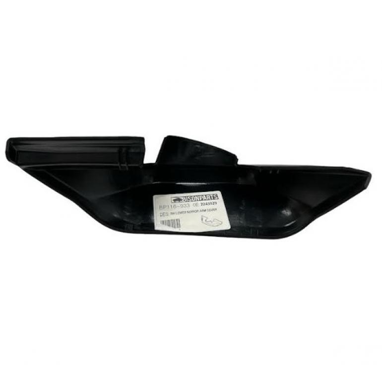 LOWER MIRROR ARM COVER DRIVER SIDE RH