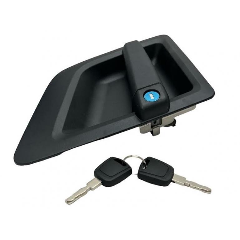 FRONT OUTER DOOR HANDLE & KEYS PASSENGER SIDE LH
