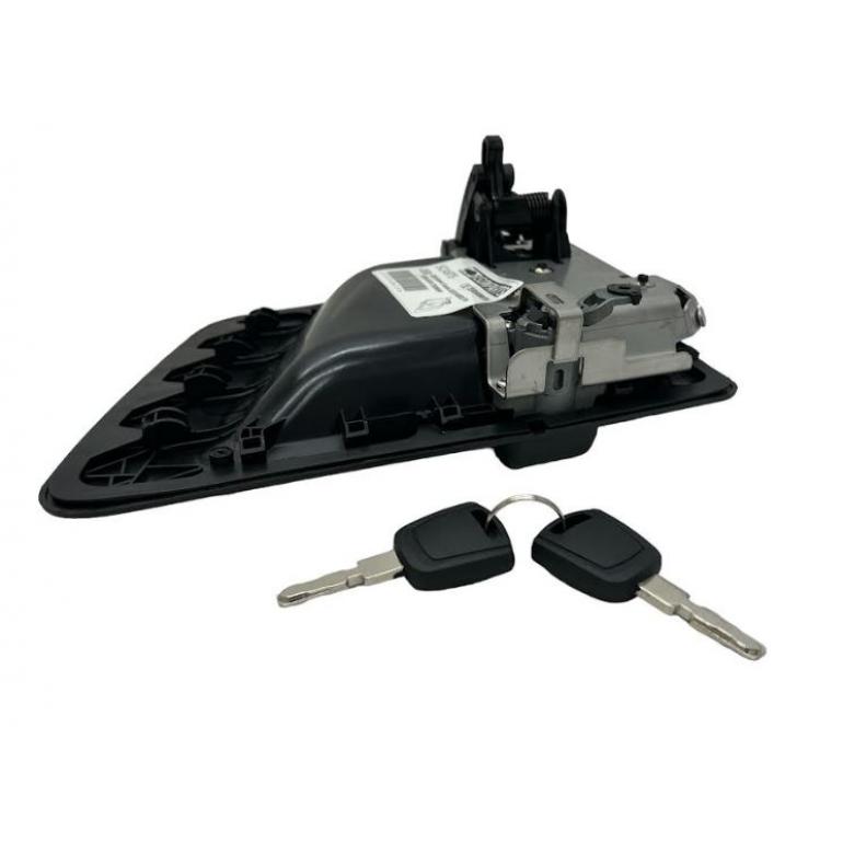 FRONT OUTER DOOR HANDLE & KEYS DRIVER SIDE RH
