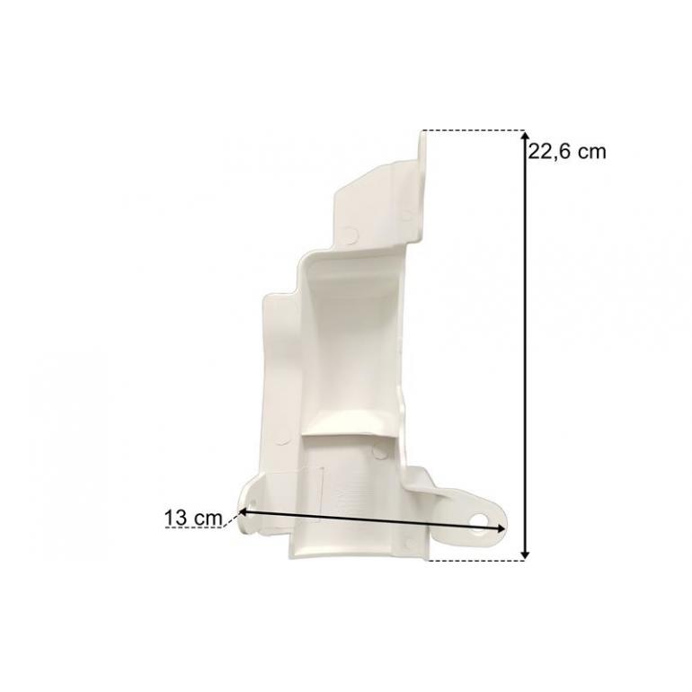 FRONT PILLAR HINGE COVER DRIVER SIDE RH