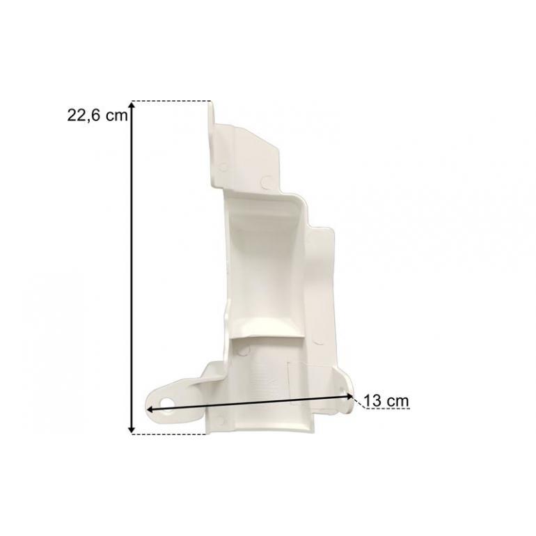 FRONT PILLAR HINGE COVER PASSENGER SIDE LH