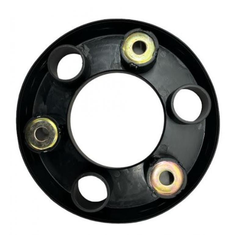 6 HOLE BLACK WHEEL NUT COVER FITS RH OR LH