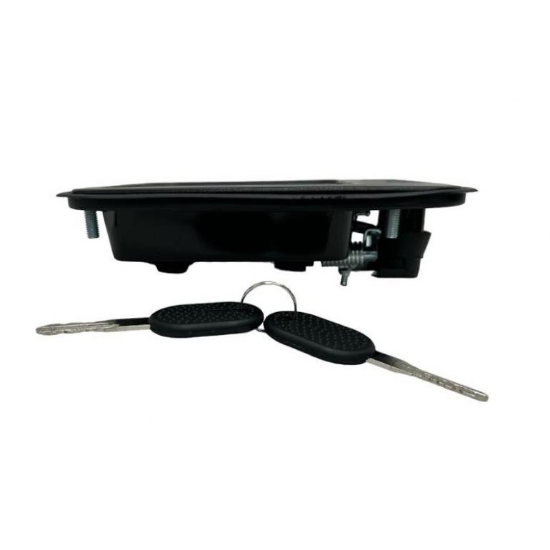 FRONT OUTER DOOR HANDLE & LOCK PASSENGER SIDE LH