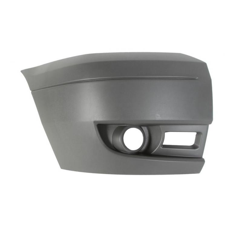 DARK GREY FRONT BUMPER ASSEMBLY WITH FOG LAMP HOLES