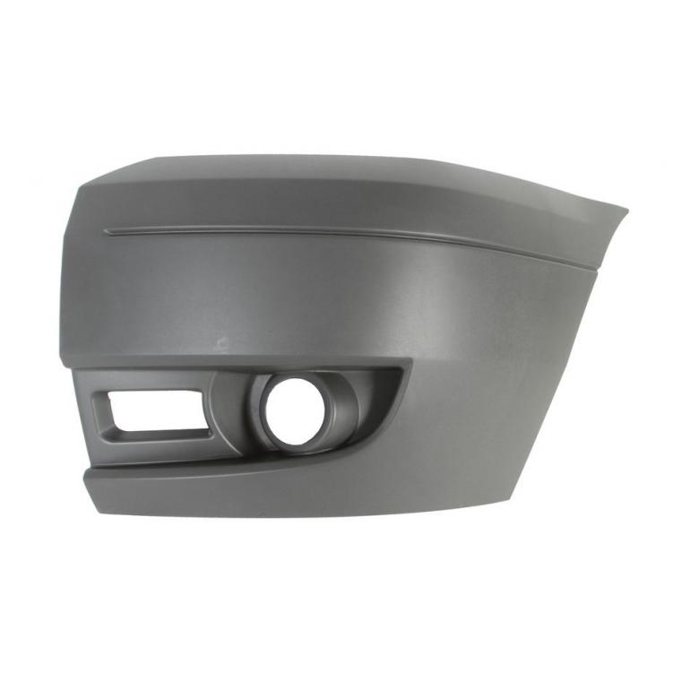 DARK GREY FRONT BUMPER ASSEMBLY WITH FOG LAMP HOLES