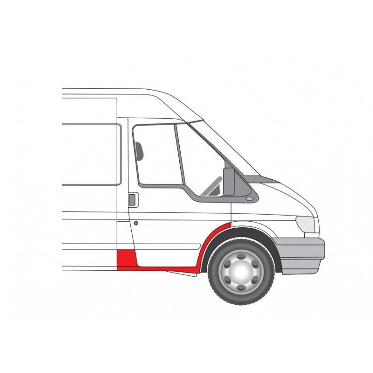 FRONT OUTER DOOR SILL REPAIR PANEL DRIVER SIDE RH