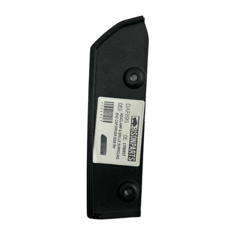 HEADLAMP & GRILLE SURROUND END CAP DRIVER SIDE RH